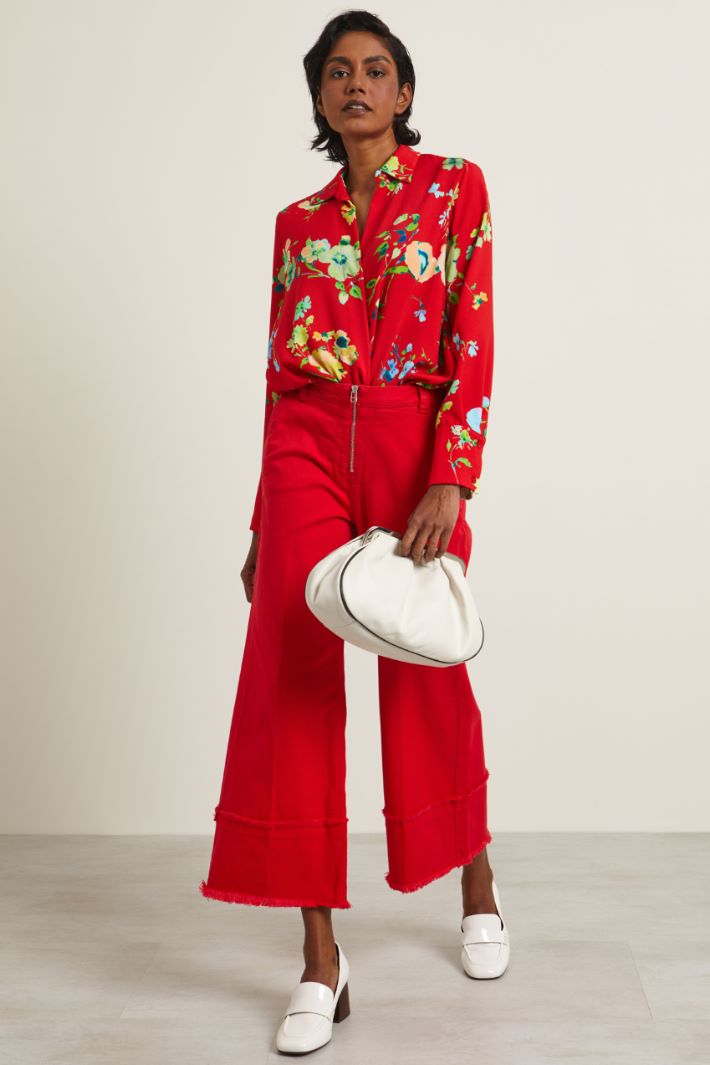 Blusa con incrocio Fashion Market