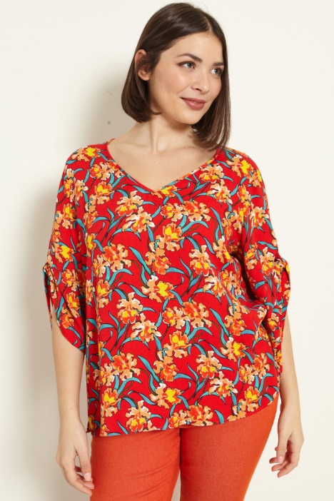 Blusa con laccetti Fashion Market