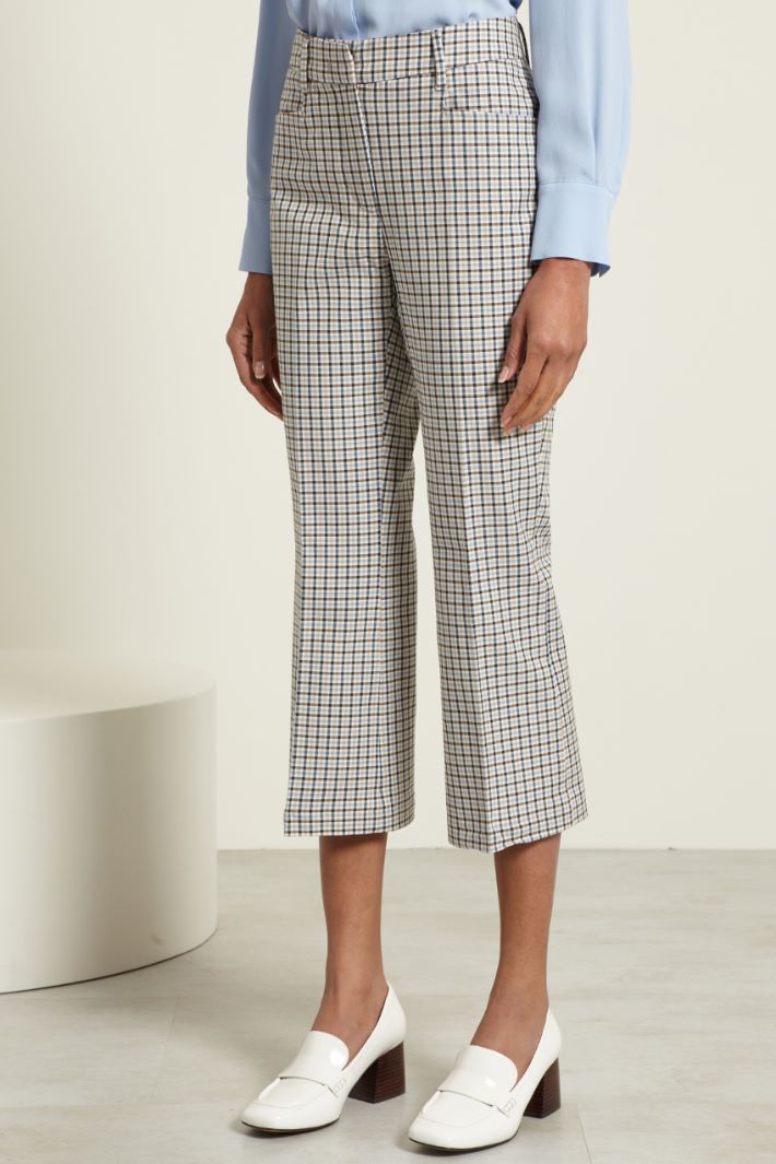 Pantaloni cropped stretch Fashion Market Pantaloni cropped stretch Fashion Market