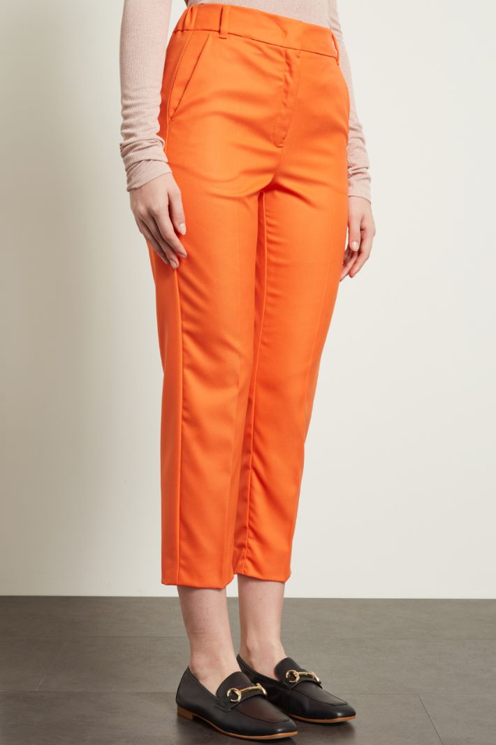 Pantaloni con elastico in vita Fashion Market