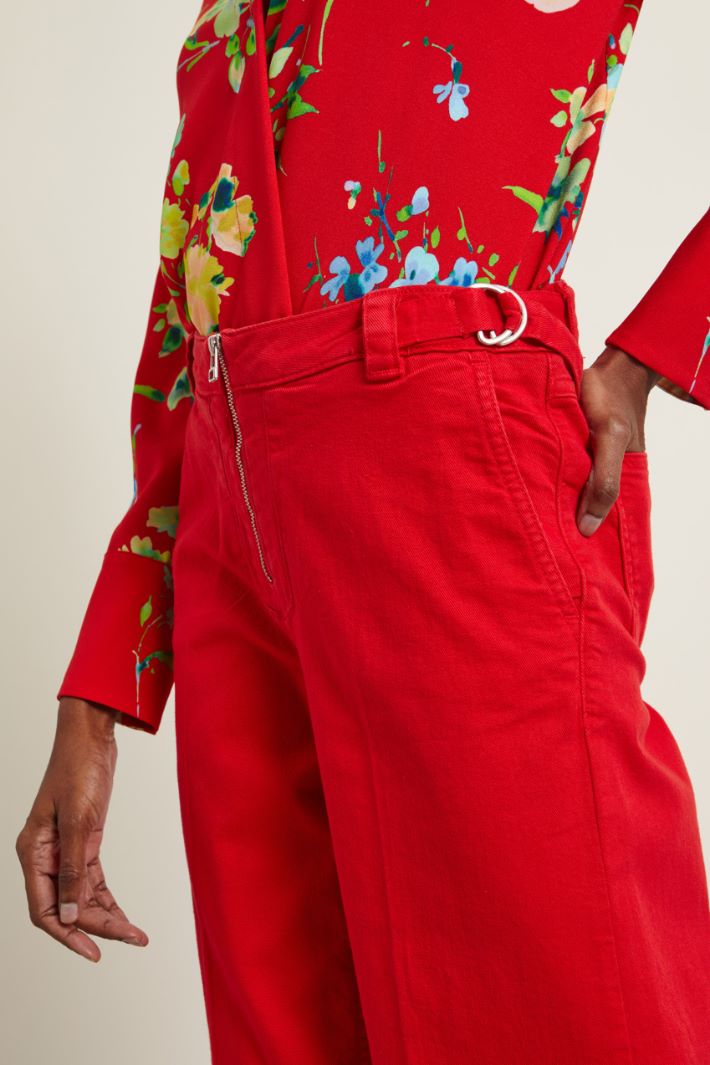 Pantaloni con cinturini Fashion Market