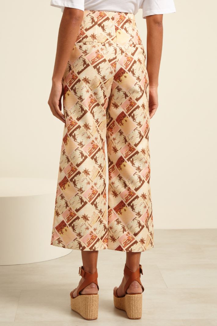 Pantaloni a vita alta Fashion Market