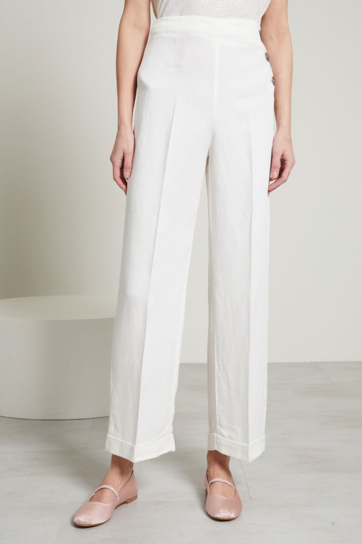 Pantaloni in fibra naturale Fashion Market