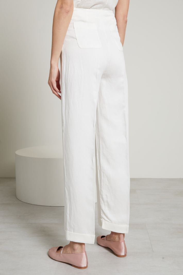 Pantaloni in fibra naturale Fashion Market