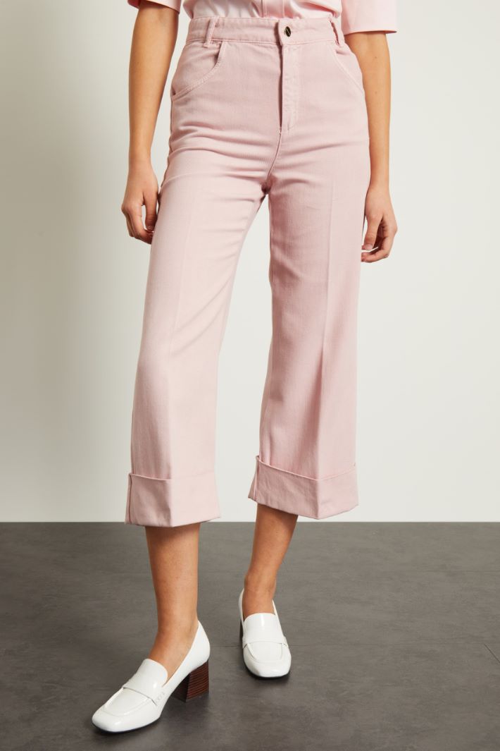 Pantaloni con risvolti  Fashion Market