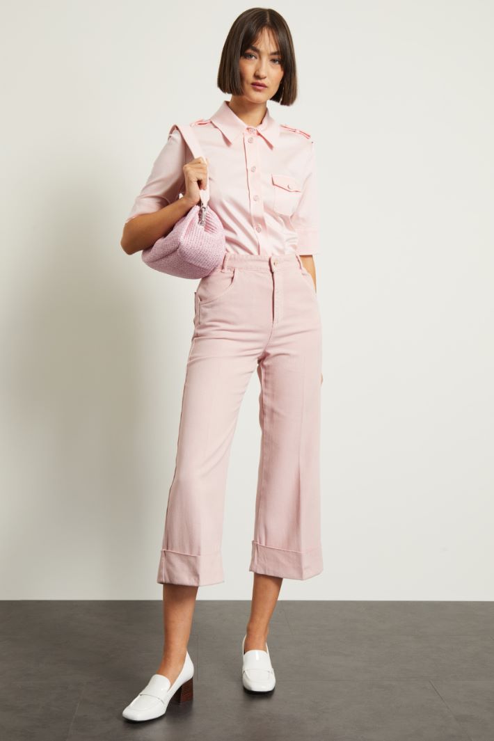 Pantaloni con risvolti  Fashion Market