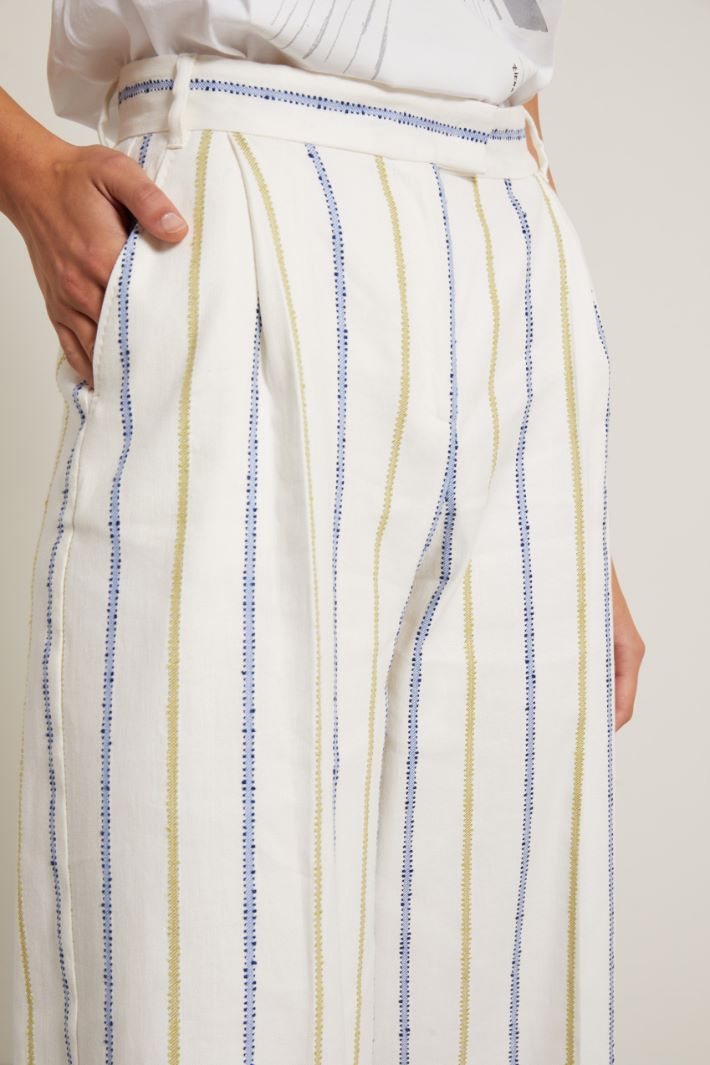 Pantaloni gessati Fashion Market