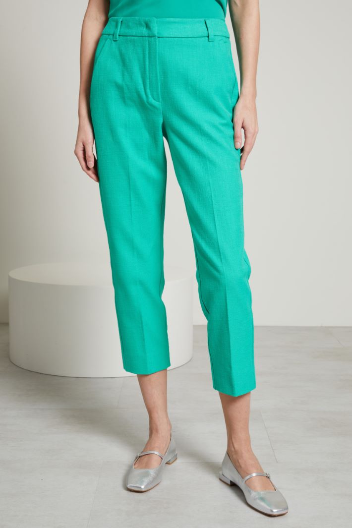 Pantaloni in tela armaturata Fashion Market