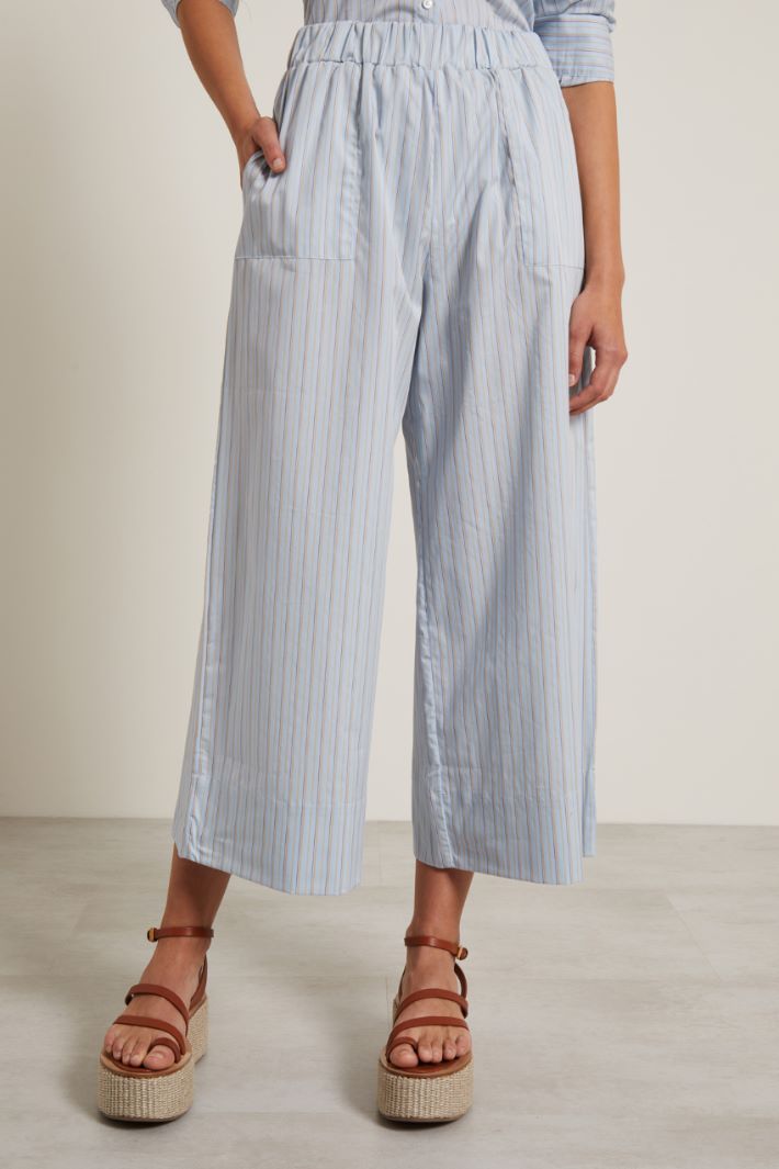 Pantaloni con elastico in vita Fashion Market