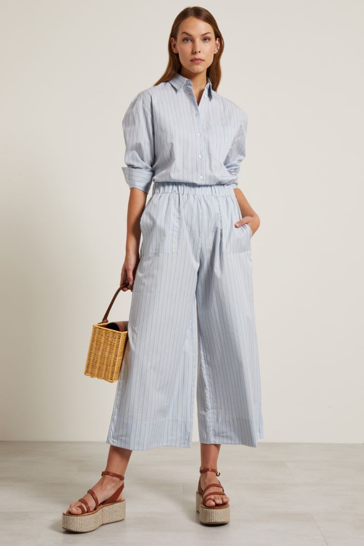 Pantaloni con elastico in vita Fashion Market