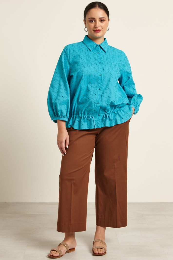 Casacca in cotone sangallo Fashion Market