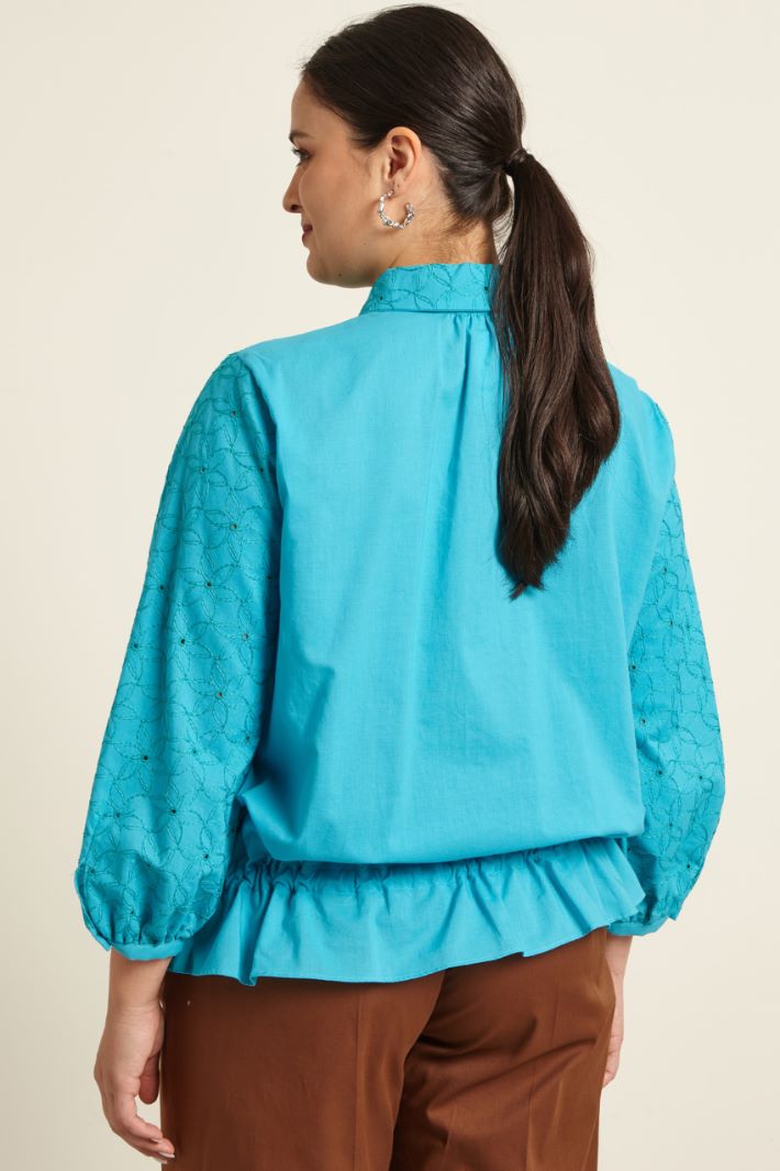 Casacca in cotone sangallo Fashion Market