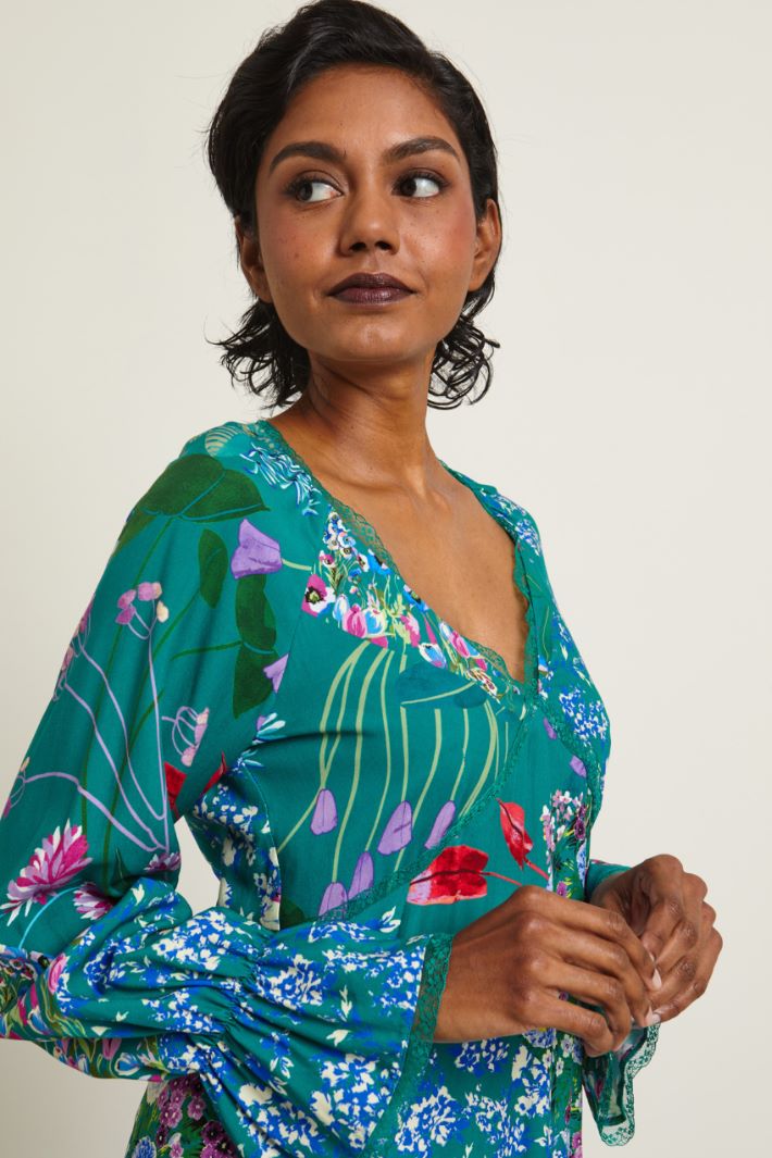 Abito con dettagli in pizzo Fashion Market