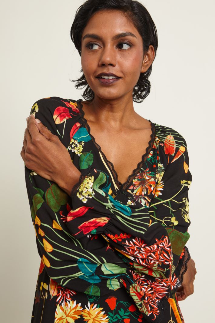 Abito con dettagli in pizzo Fashion Market