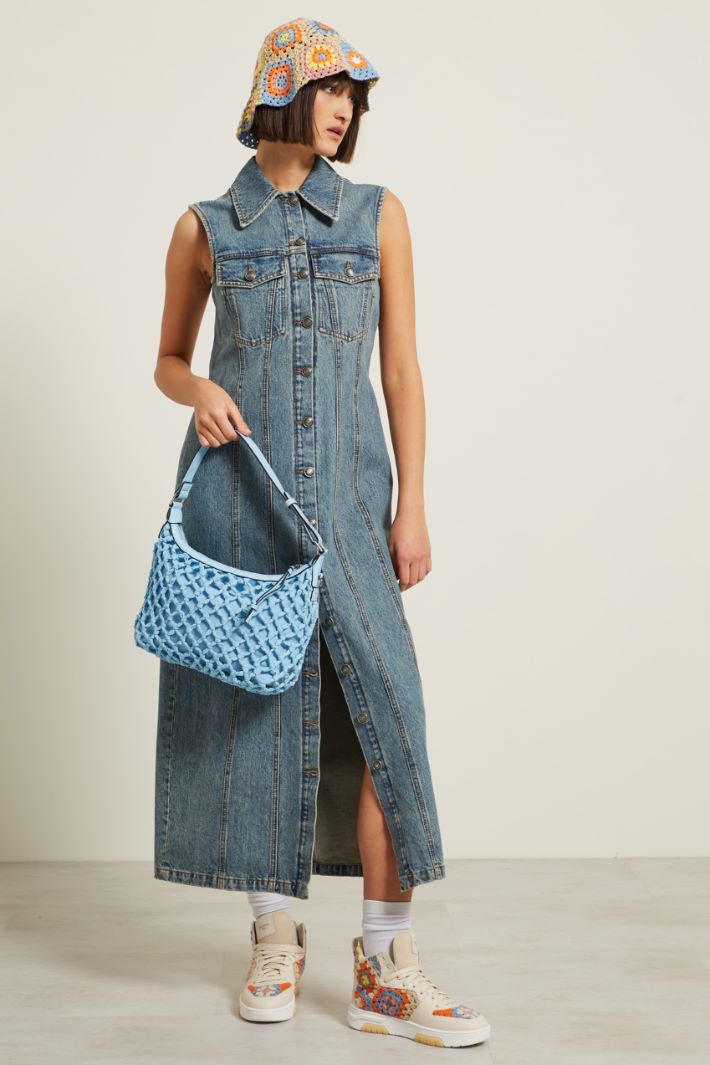 Abito smanicato in denim Fashion Market