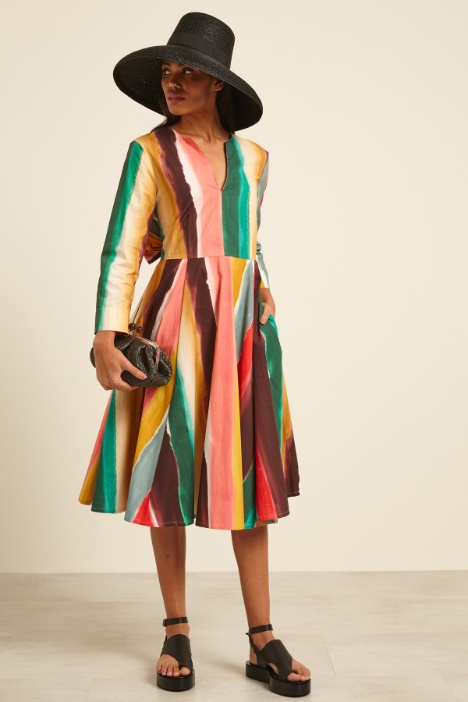 Abito con fusciacca in vita Fashion Market