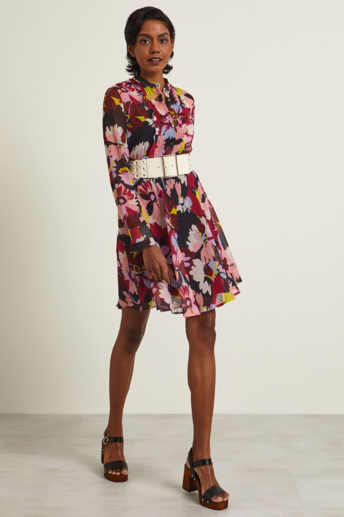 Abito in creponne stampato Fashion Market