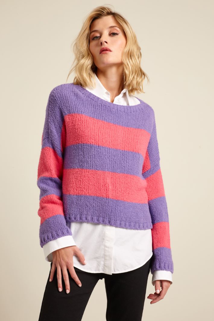 Maglia con scollo a barchetta Fashion Market