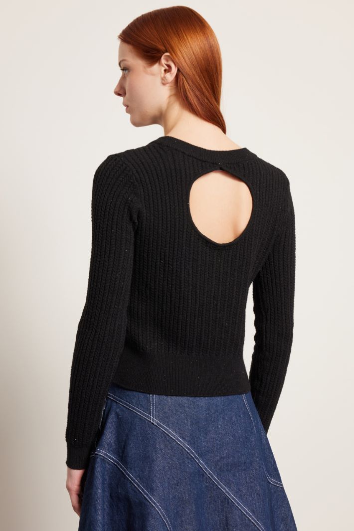 Maglia con micro paillettes Fashion Market Maglia con micro paillettes Fashion Market