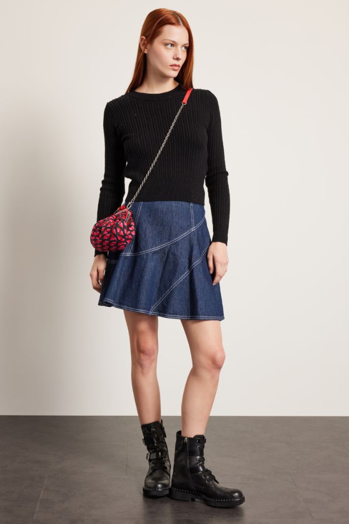 Maglia con micro paillettes Fashion Market Maglia con micro paillettes Fashion Market