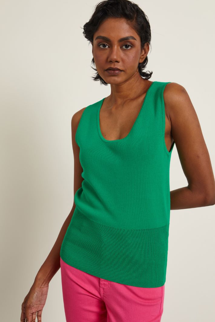 Top in maglia Fashion Market