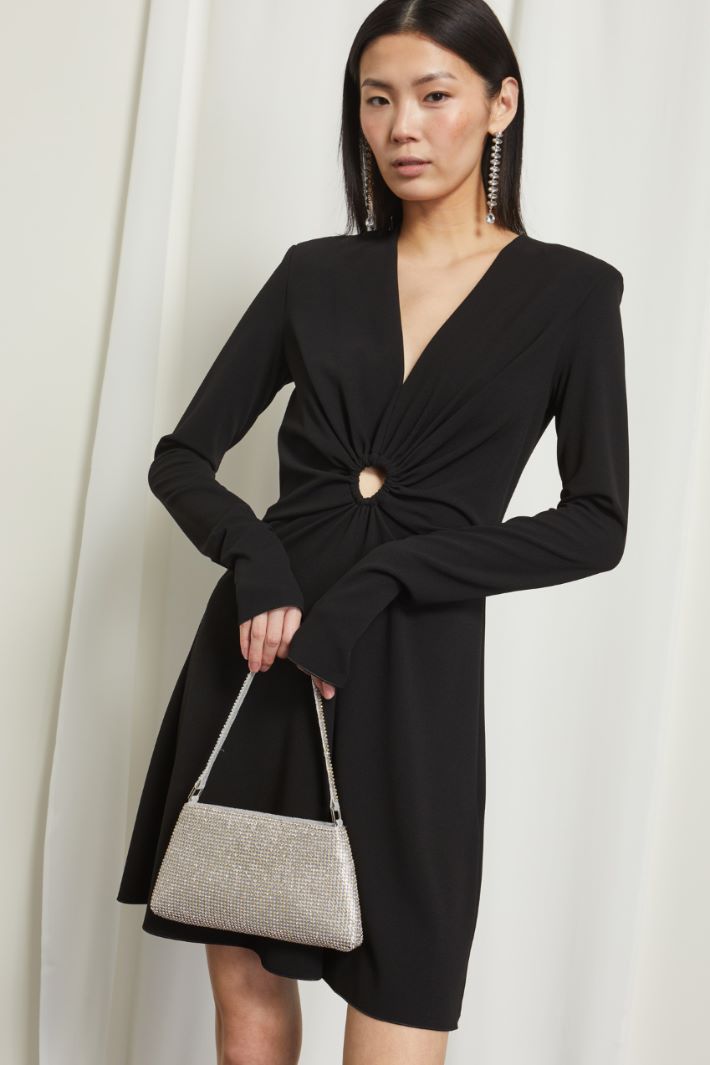 Abito in jersey drappeggiato Fashion Market