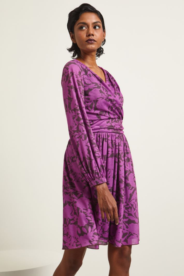 Abito in jersey drappeggiato Fashion Market