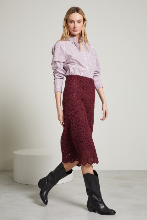 Gonna in jersey traforata Fashion Market