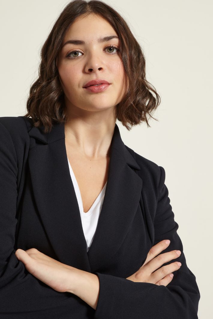 Blazer in jersey crépe Fashion Market