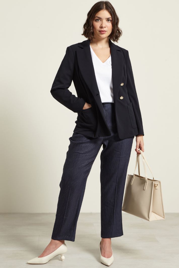 Blazer in jersey crépe Fashion Market