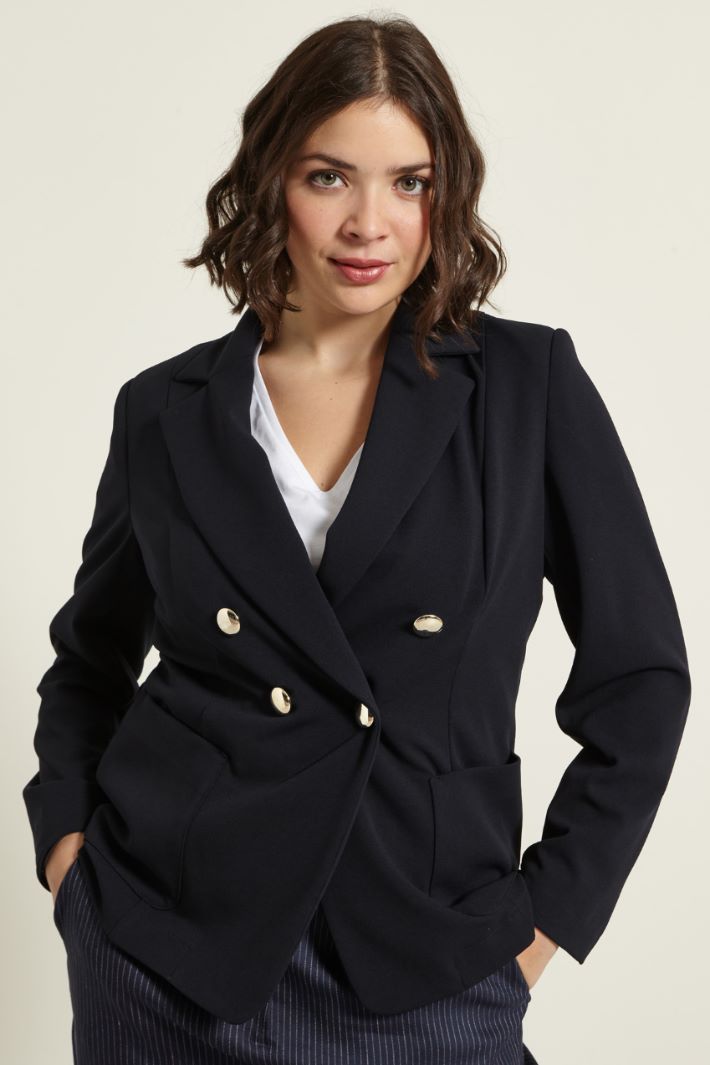 Blazer in jersey crépe Fashion Market
