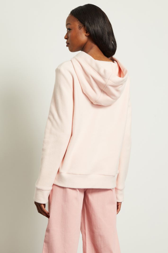 Felpa in cotone garzato Fashion Market Felpa in cotone garzato Fashion Market