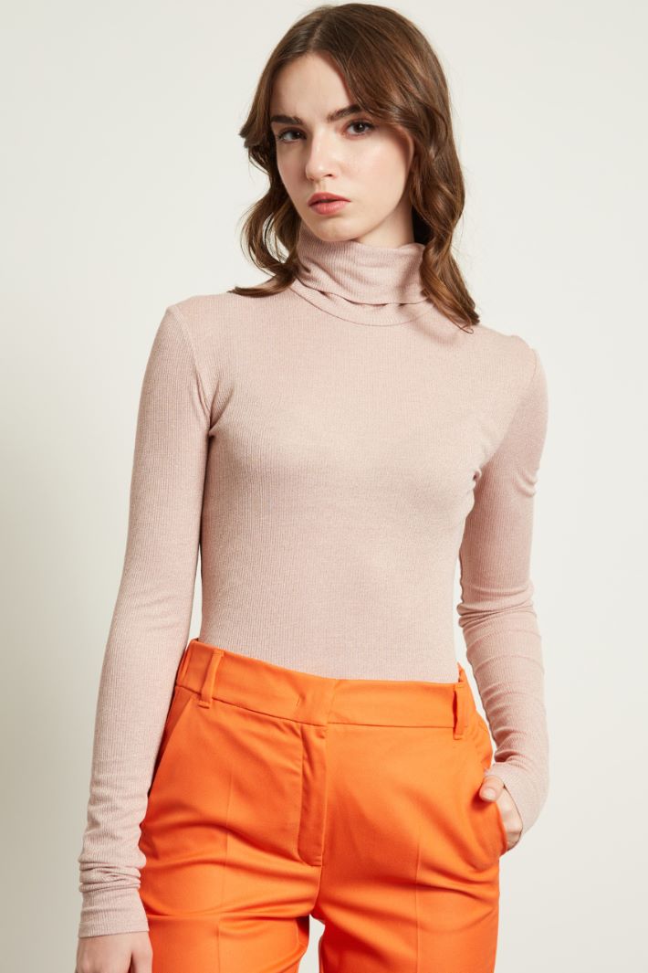 Dolcevita a coste lamé Fashion Market Dolcevita a coste lamé Fashion Market