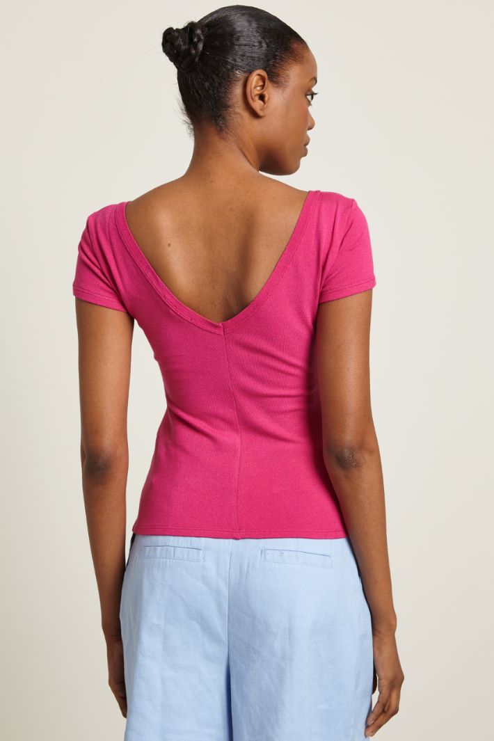 T-shirt aderente Fashion Market T-shirt aderente Fashion Market