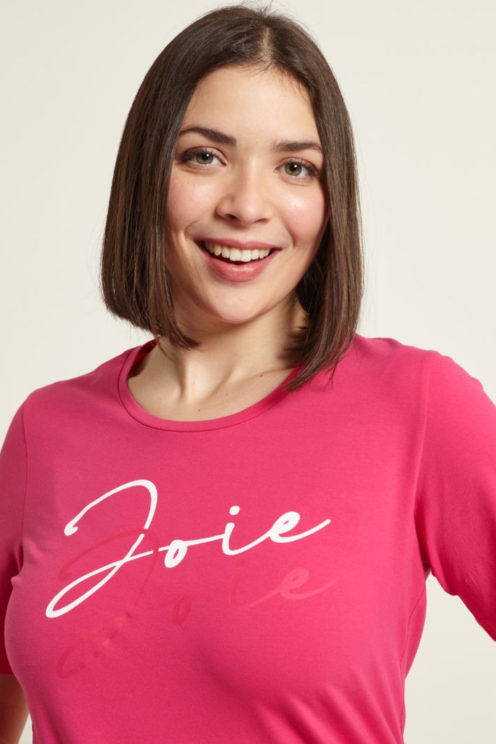 T-shirt con dettaglio stampato Fashion Market T-shirt con dettaglio stampato Fashion Market