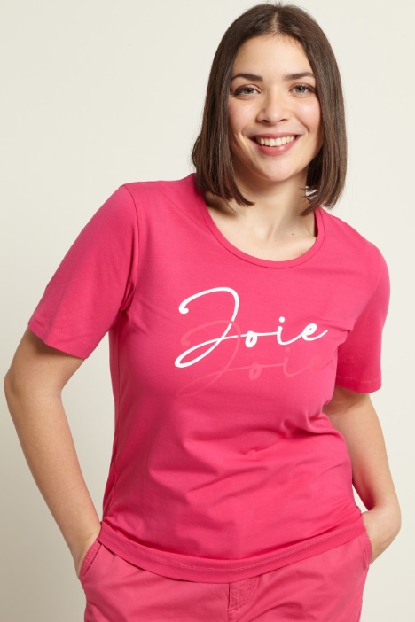 T-shirt con dettaglio stampato Fashion Market