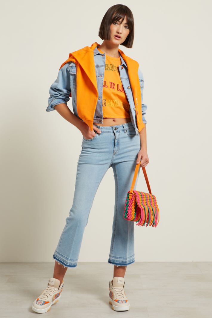 T-shirt cropped Fashion Market T-shirt cropped Fashion Market