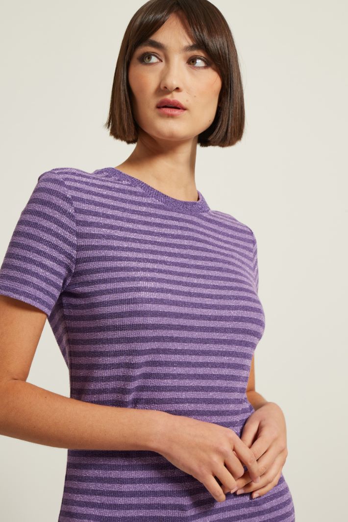 T-shirt a coste lamè Fashion Market T-shirt a coste lamè Fashion Market