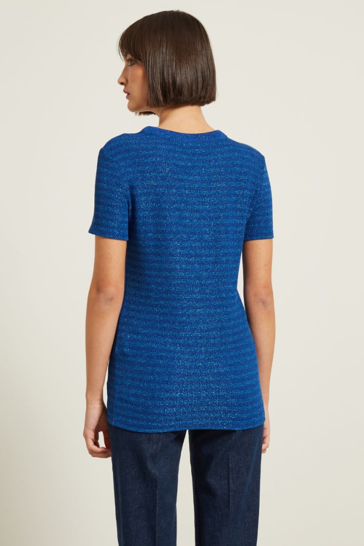 T-shirt a coste lamè Fashion Market T-shirt a coste lamè Fashion Market