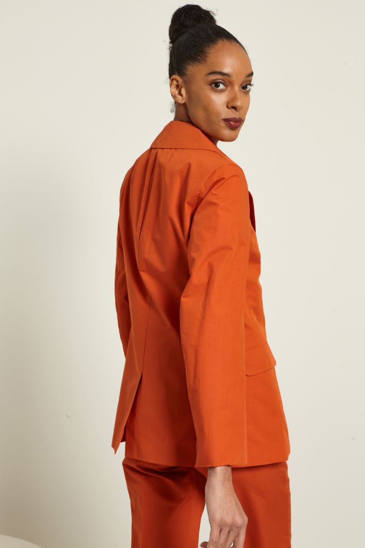 Doppiopetto in cotone e seta Fashion Market