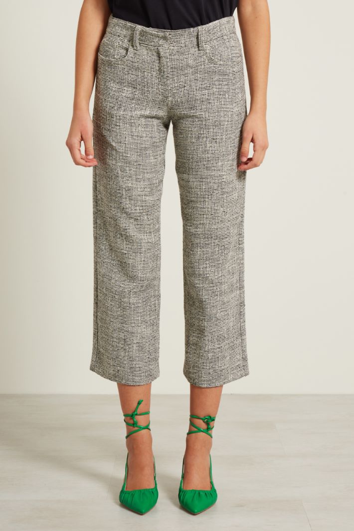 PantalonI in stuoia di cotone Fashion Market