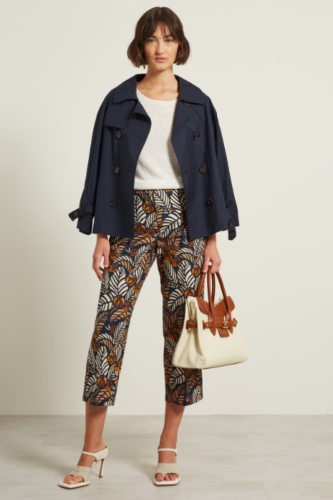 Pantaloni in tela stampata Fashion Market