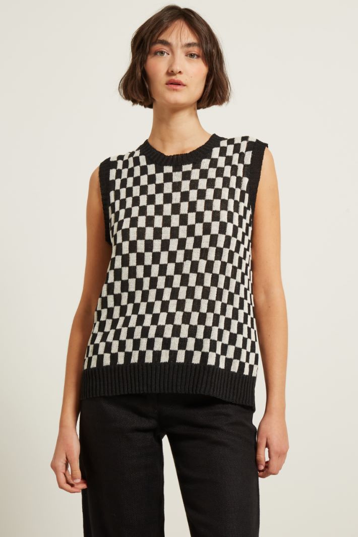 Gilet in maglia jacquard Fashion Market Gilet in maglia jacquard Fashion Market