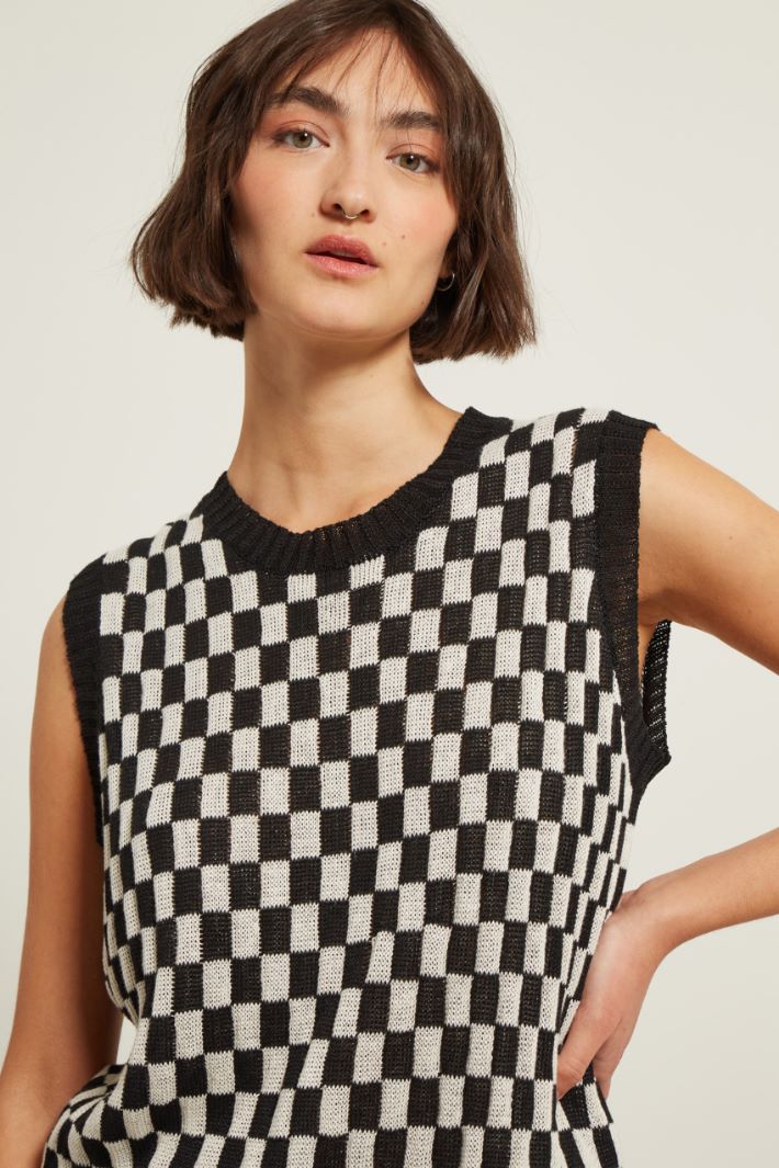 Gilet in maglia jacquard Fashion Market Gilet in maglia jacquard Fashion Market