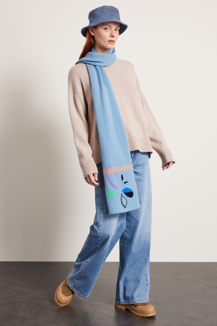 Maglia con spacco nel retro Fashion Market