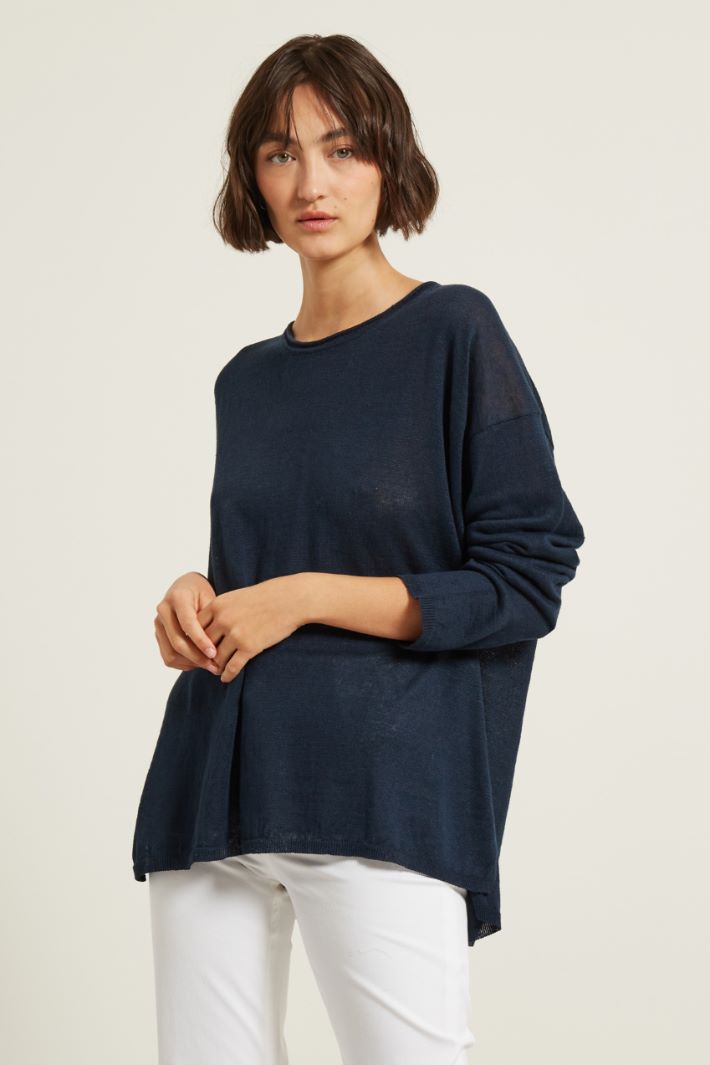 Maglia in puro lino Fashion Market