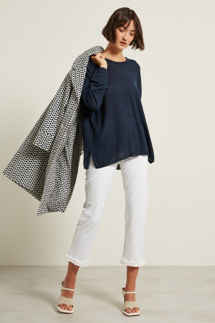 Maglia in puro lino Fashion Market