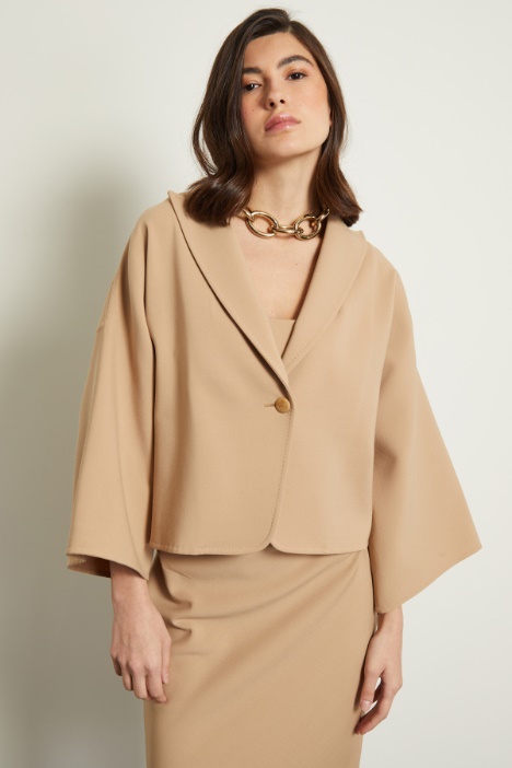 Giacca in crépe di lana - Fashion Market