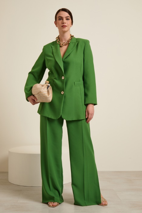 Blazer in enver satin Fashion Market