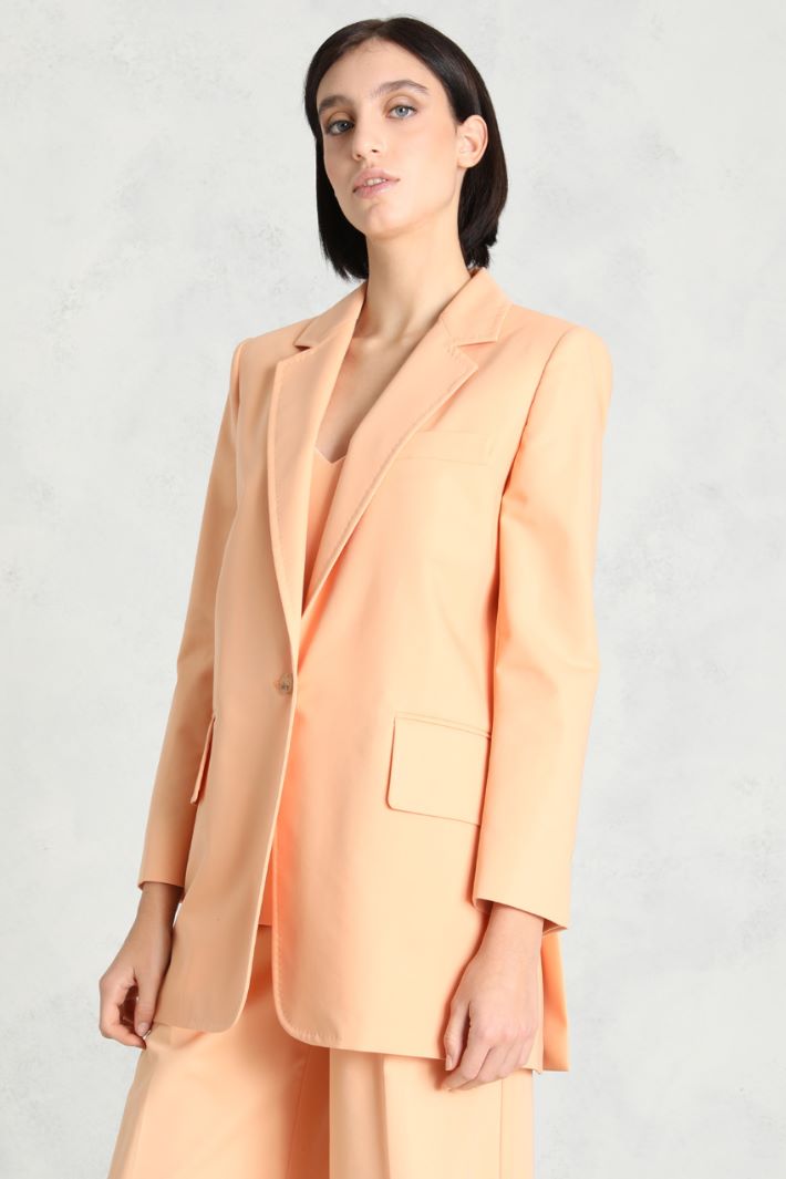 Blazer in gabardine di cotone - PESCA - Fashion Market - 2